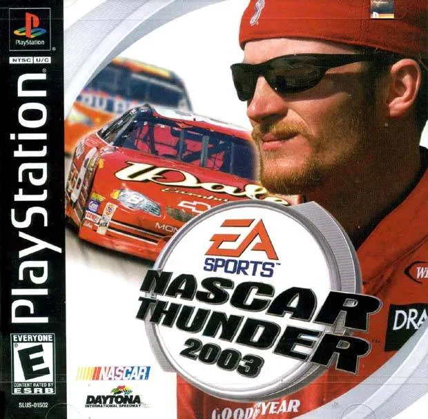 NASCAR Thunder 2003 box art