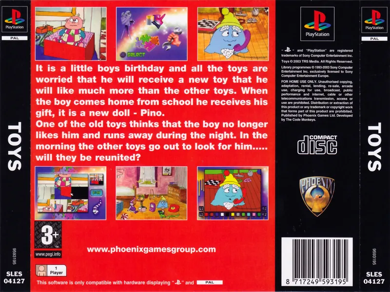 Toys box back