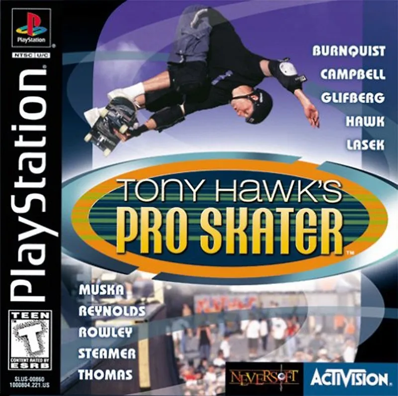 Tony Hawk's Pro Skater box art