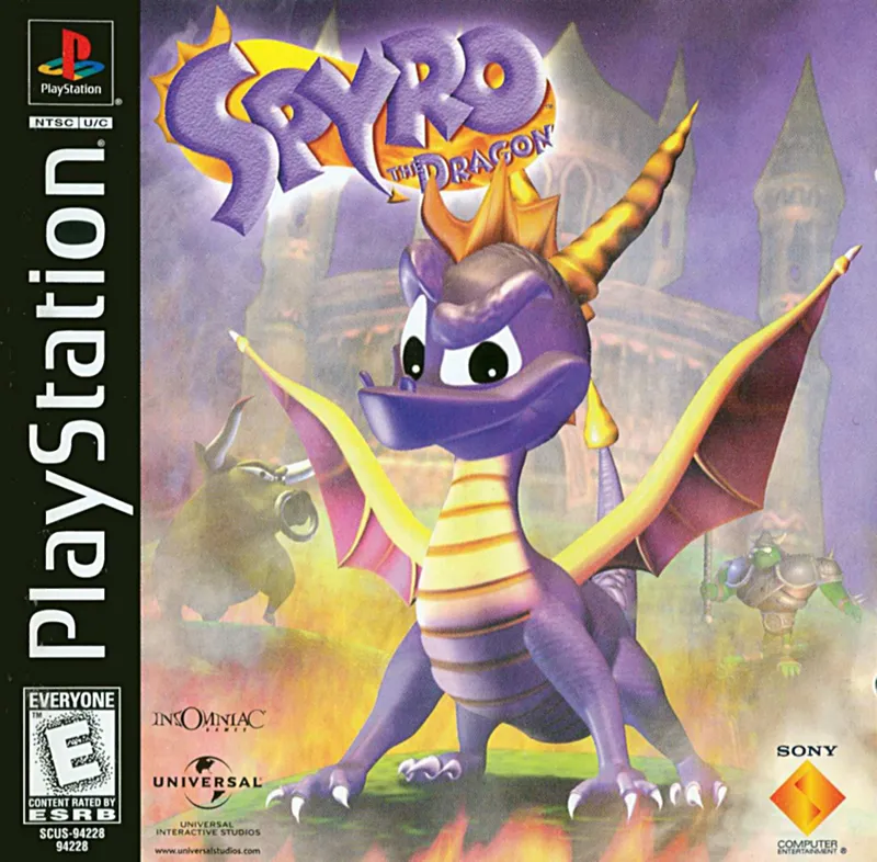 Spyro the Dragon box art
