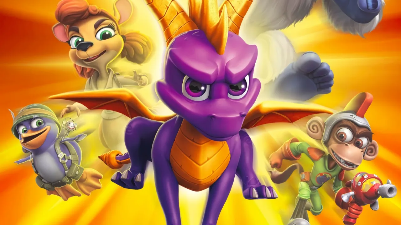 Backdrop artwork for Spyro: Year of the Dragon