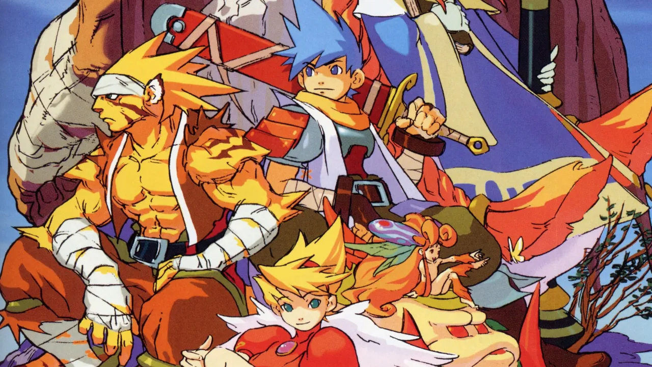 Backdrop artwork for Breath of Fire III