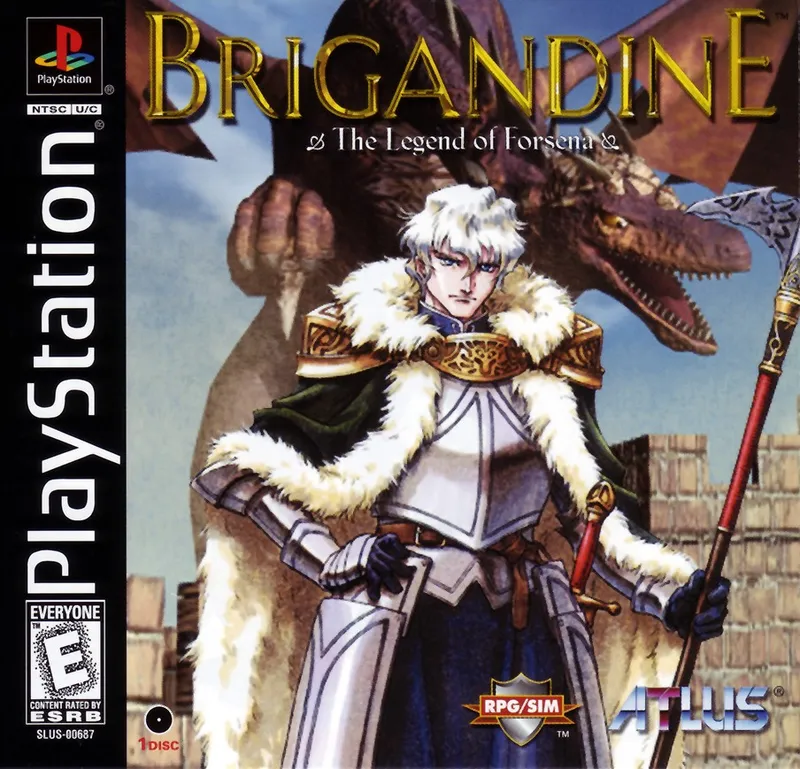 Brigandine: The Legend of Forsena box art
