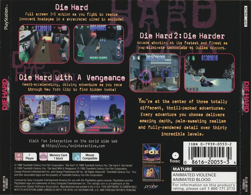 Die Hard Trilogy box back