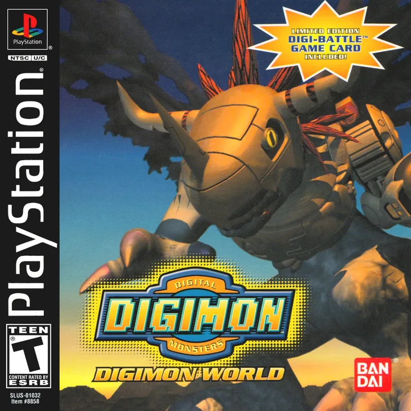 Digimon World box art