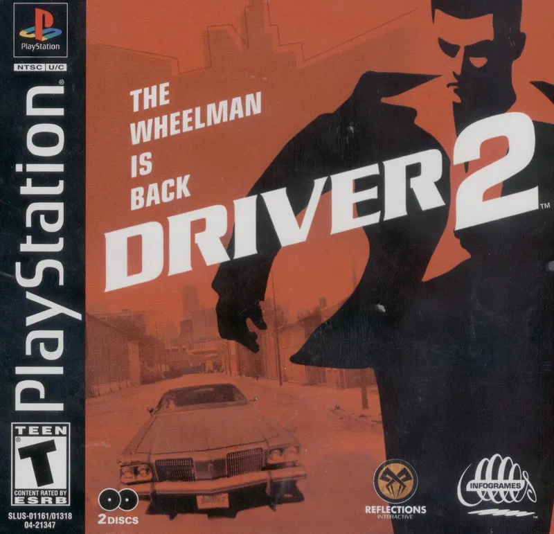 Driver 2: The Wheelman is Back box art