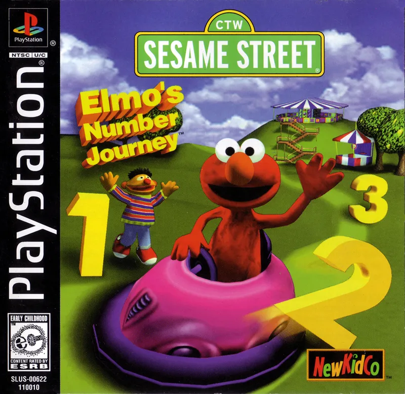Elmo's Number Journey box art