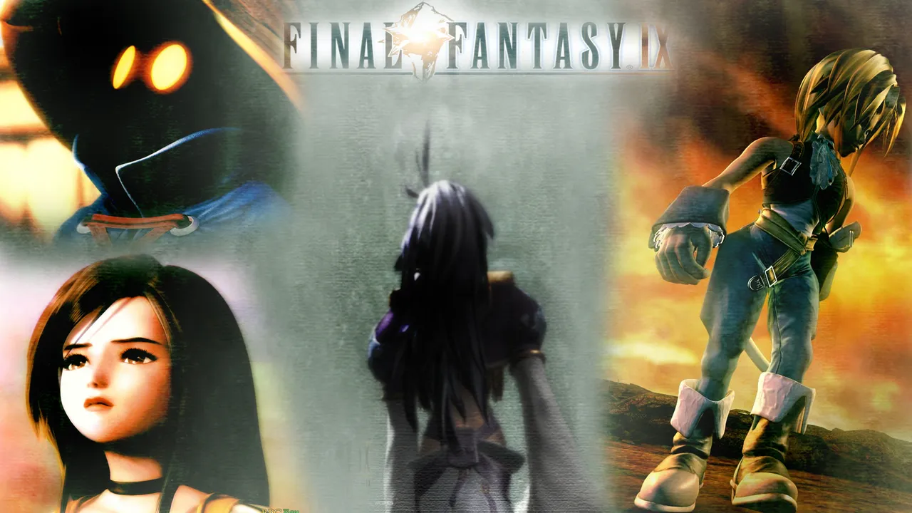 Backdrop artwork for Final Fantasy IX