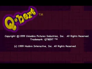 Q*bert screenshot