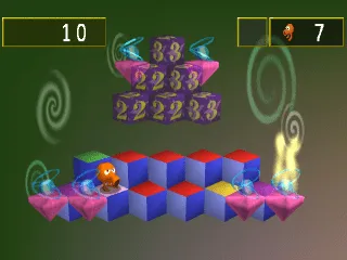 Q*bert screenshot
