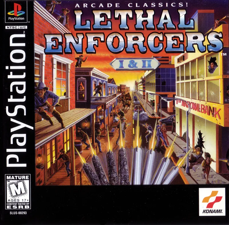 Lethal Enforcers I & II box art