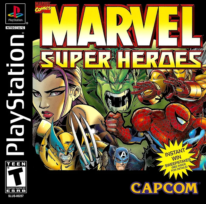Marvel Super Heroes box art
