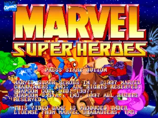 Marvel Super Heroes screenshot