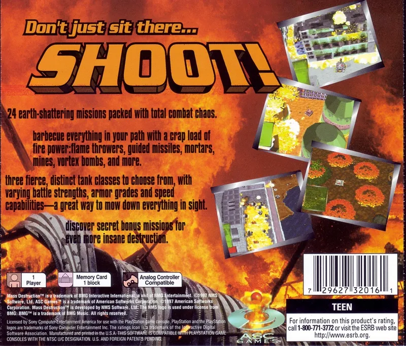 Mass Destruction box back