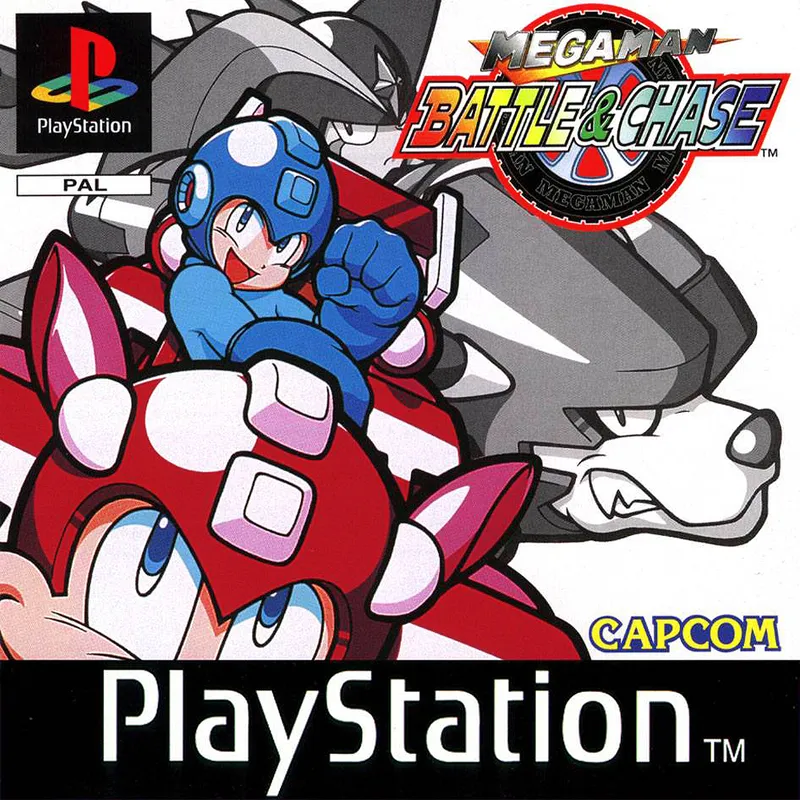 Mega Man Battle & Chase box art