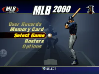 Backdrop artwork for MLB 2000