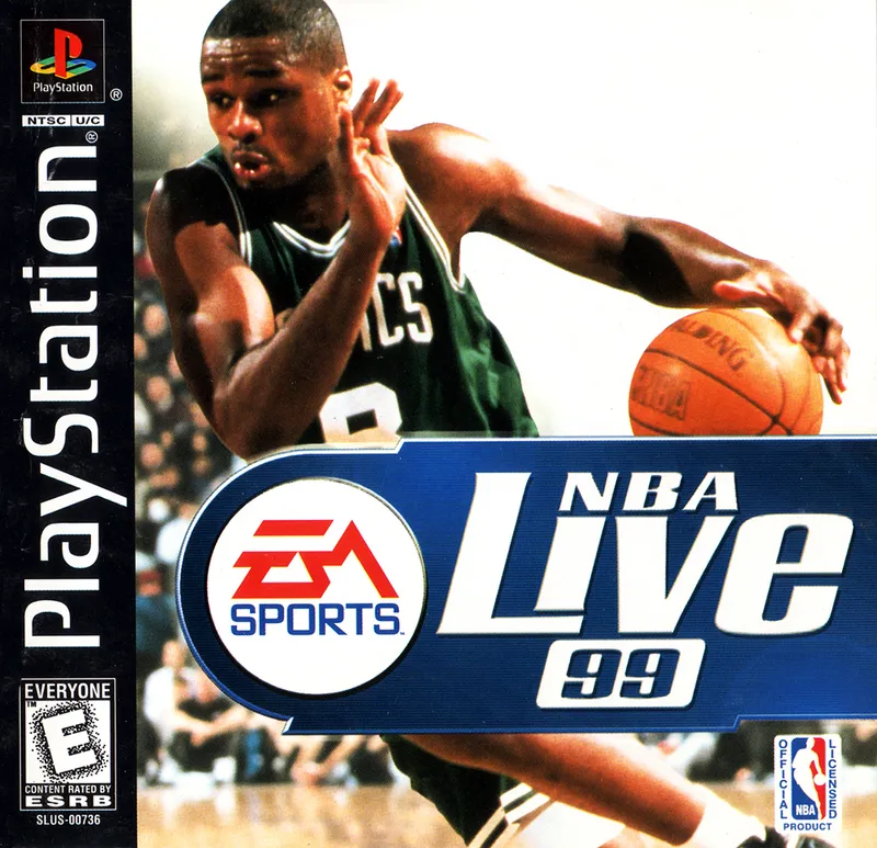 NBA Live 99 box art