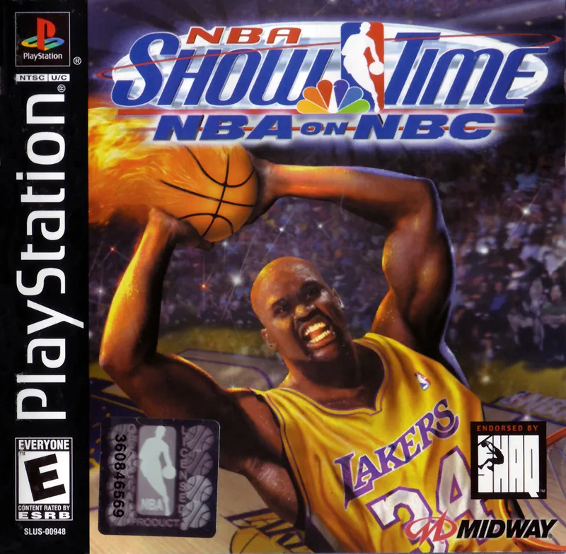 NBA Showtime: NBA on NBC box art