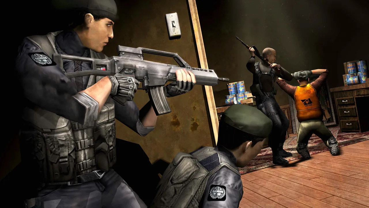 Backdrop artwork for Tom Clancy's Rainbow Six: Rogue Spear
