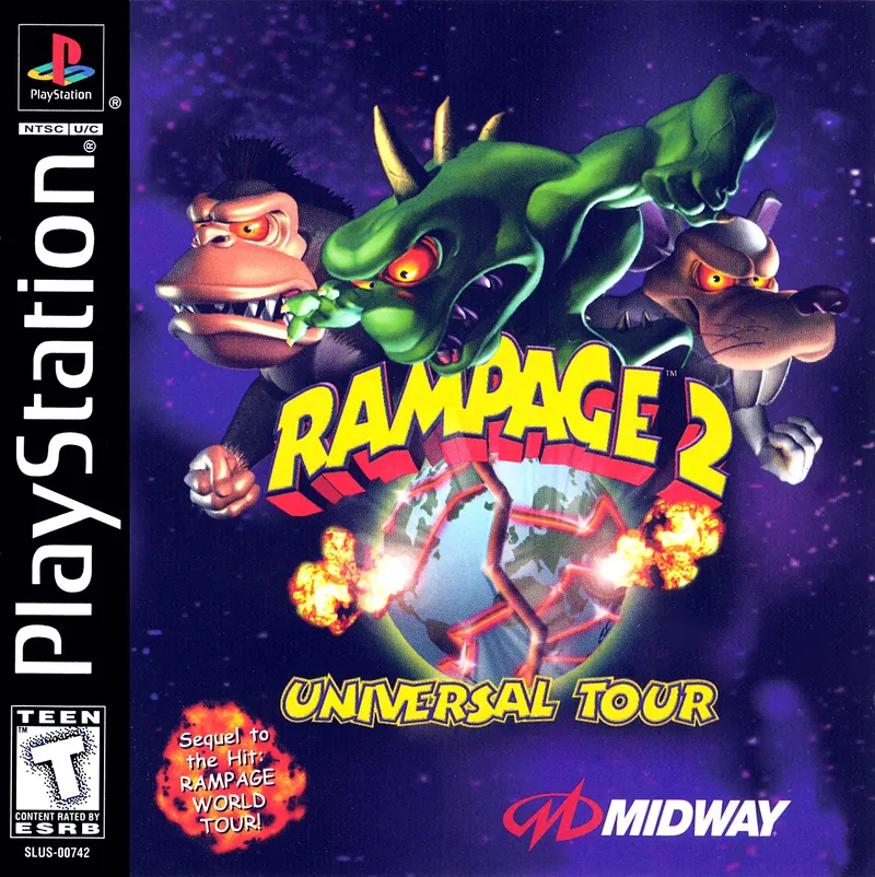 Rampage 2: Universal Tour box art