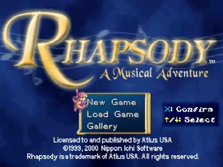 Rhapsody: A Musical Adventure screenshot