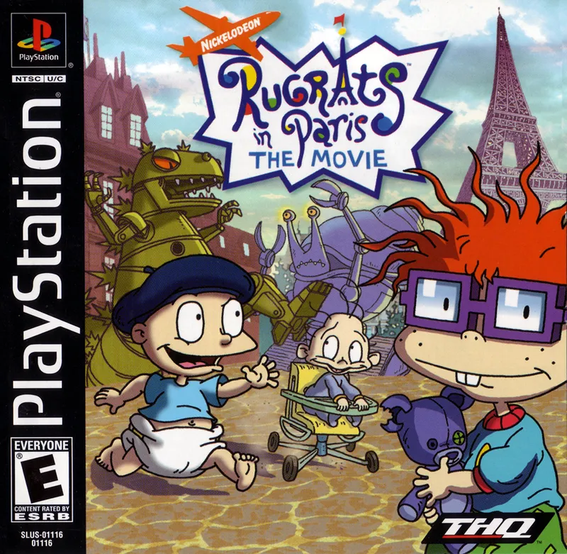Rugrats in Paris: The Movie box art