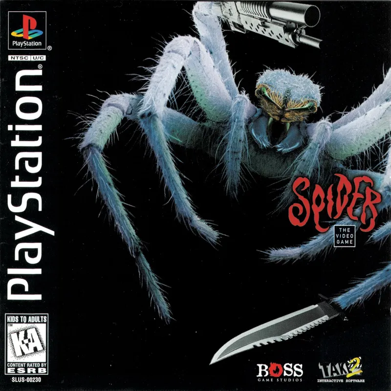 Spider: The Video Game box art