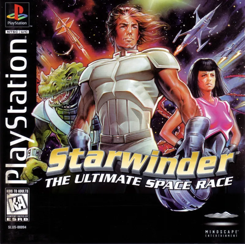Starwinder: The Ultimate Space Race box art