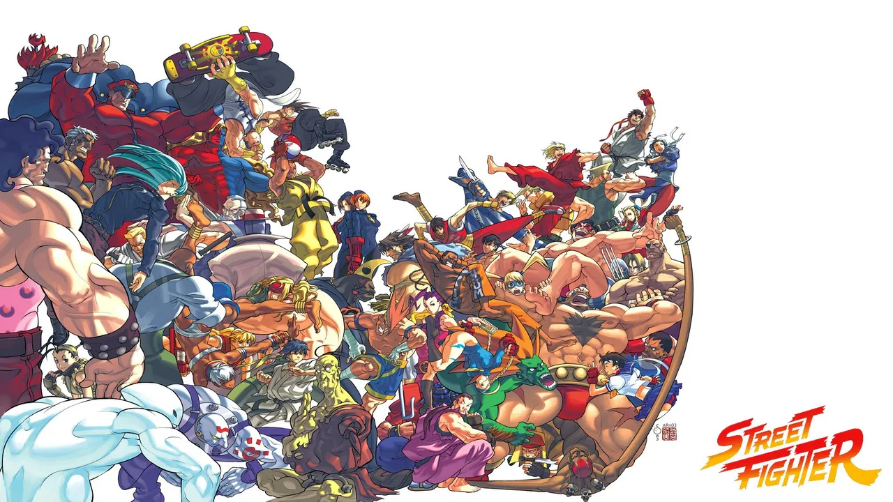Backdrop artwork for Street Fighter Collection