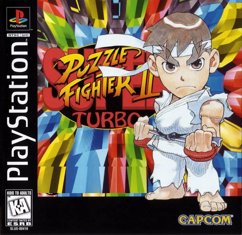 Super Puzzle Fighter II Turbo box art