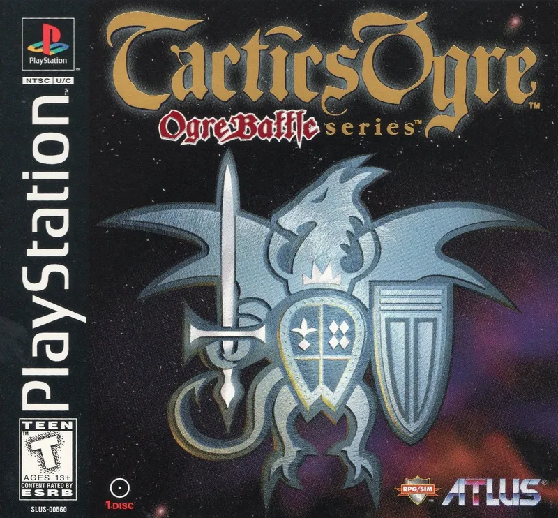 Tactics Ogre box art