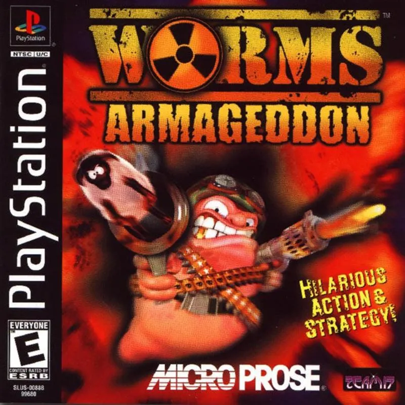 Worms Armageddon box art