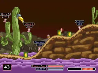 Worms Armageddon screenshot