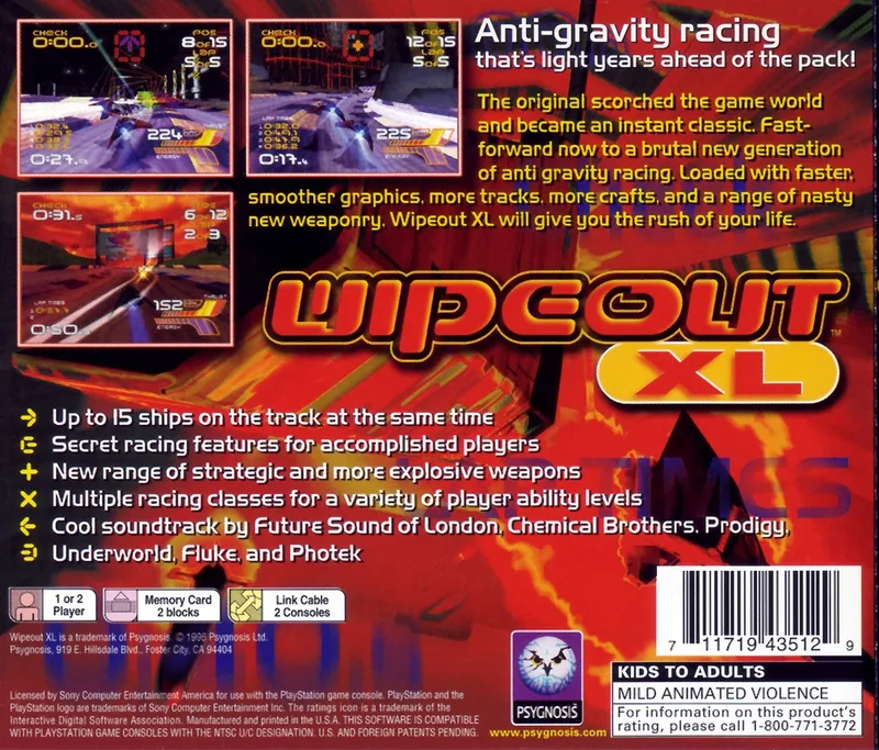Wipeout XL box back