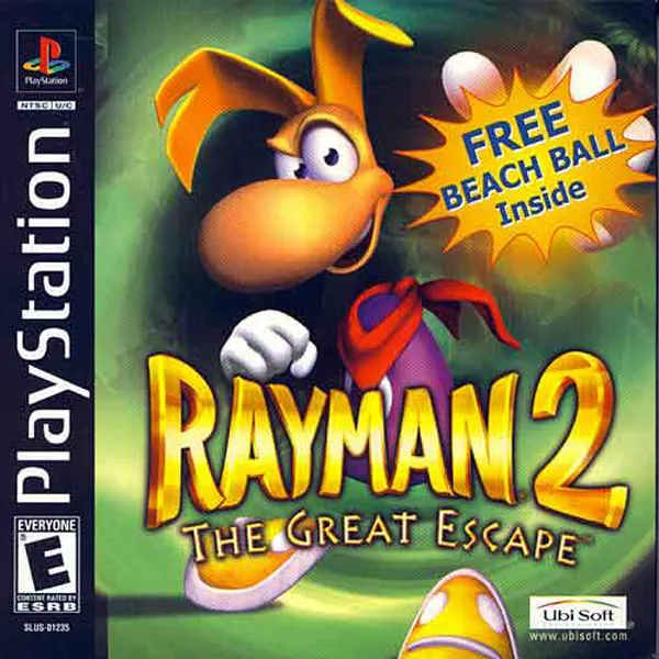 Rayman 2: The Great Escape box art