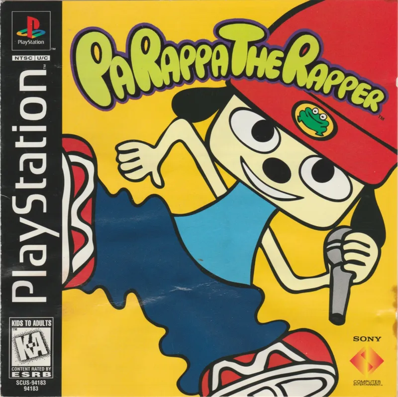 PaRappa the Rapper box art