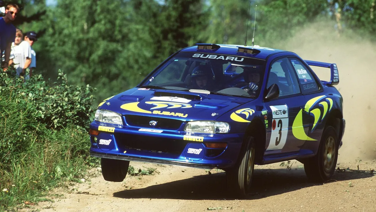 Backdrop artwork for Colin McRae Rally