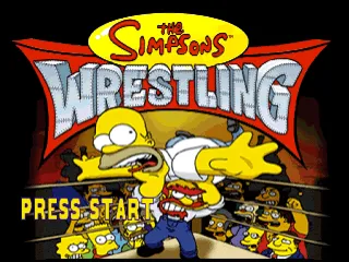 The Simpsons Wrestling screenshot