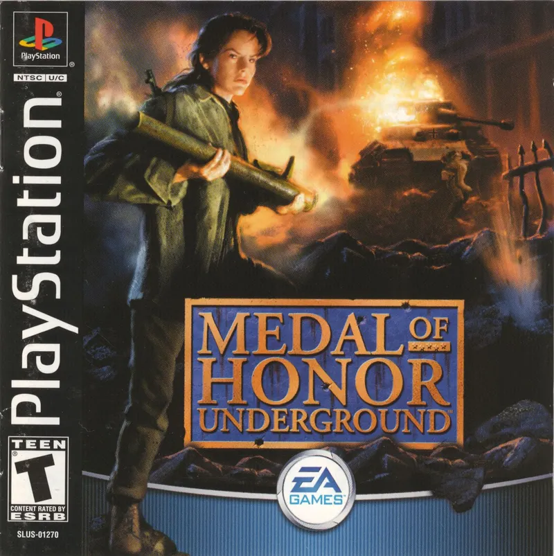 Medal of Honor: Underground box art