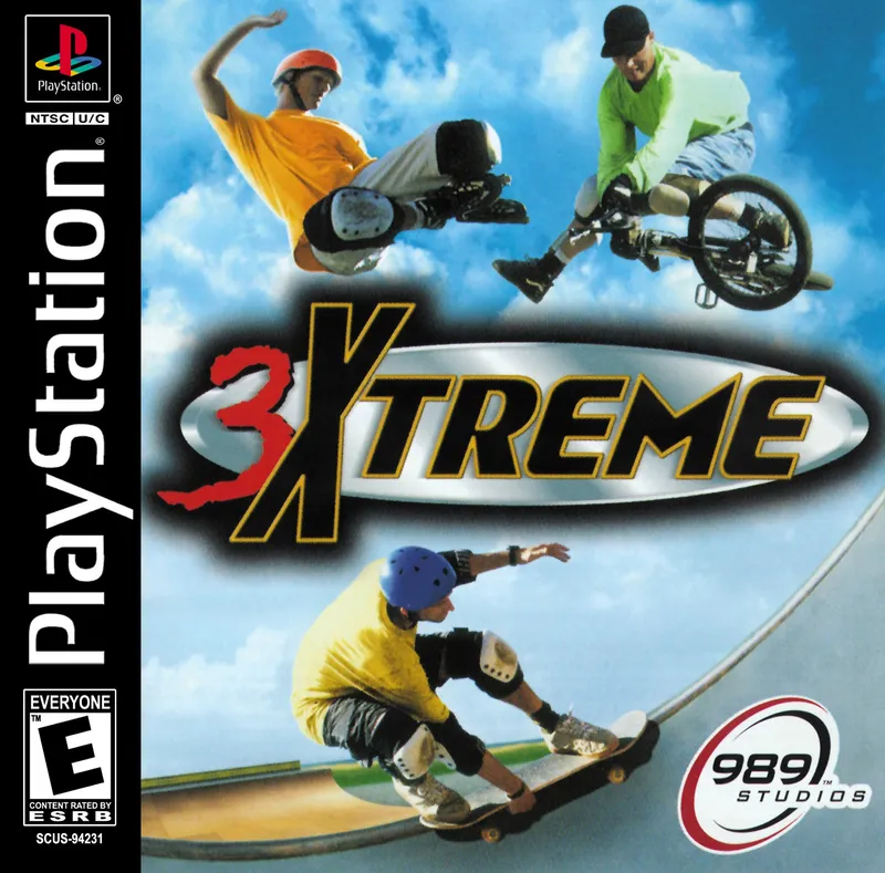 3Xtreme cover art for Sony Playstation