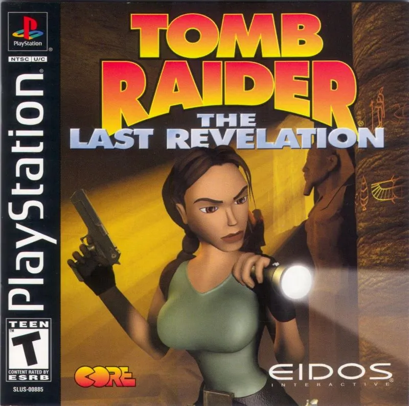Tomb Raider: The Last Revelation box art
