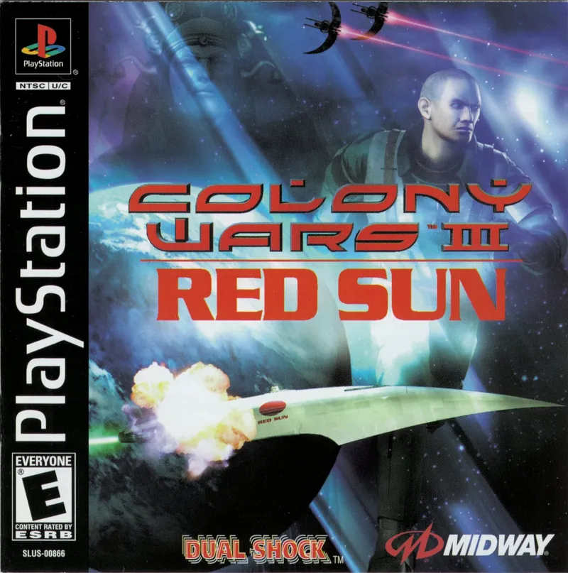 Colony Wars III: Red Sun box art