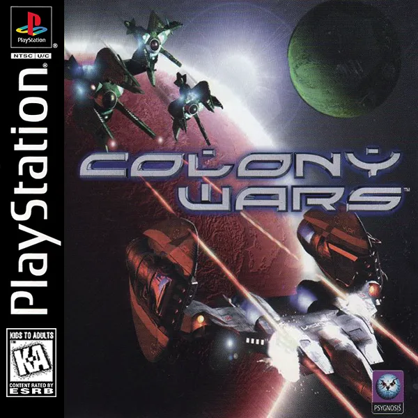 Colony Wars cover art for Sony Playstation