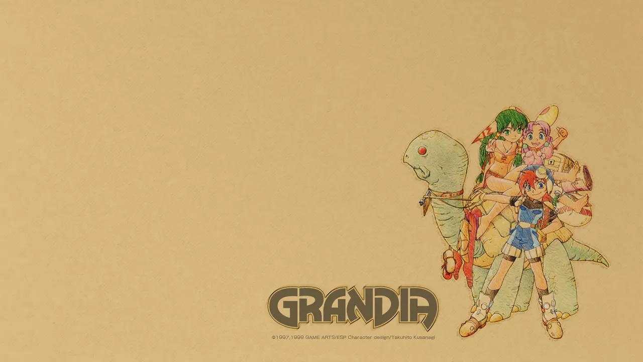 Backdrop artwork for Grandia