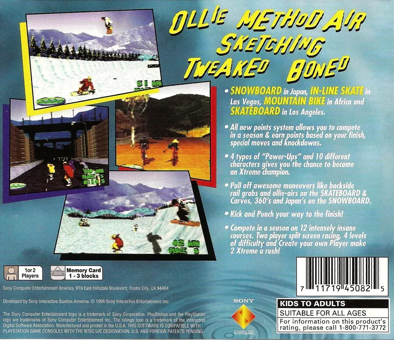 2Xtreme box back