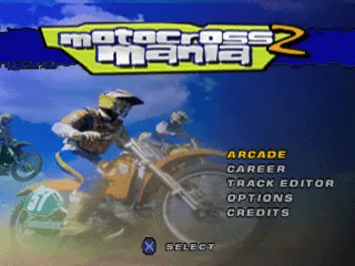 Backdrop artwork for Motocross Mania 2