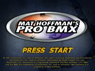 Mat Hoffman's Pro BMX screenshot