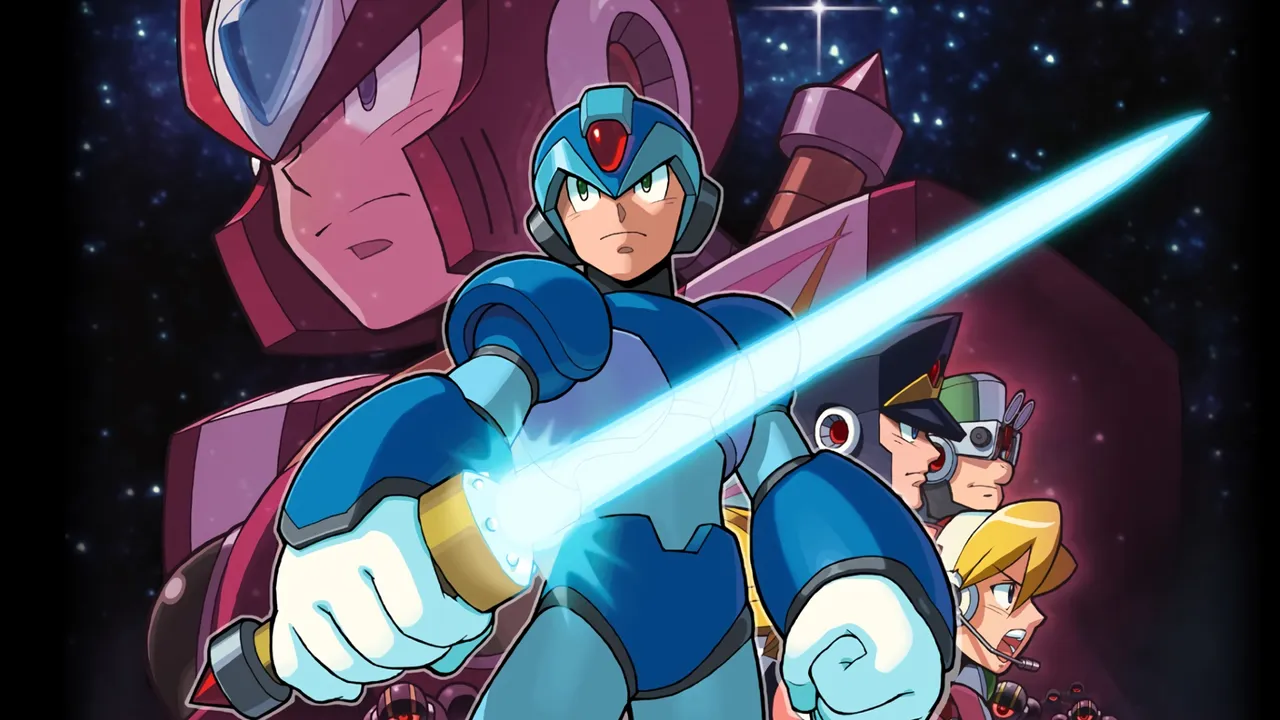 Backdrop artwork for Mega Man X6