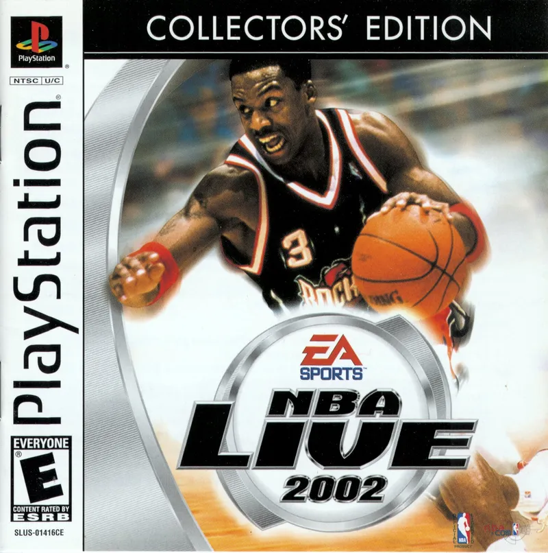 NBA Live 2002 box art