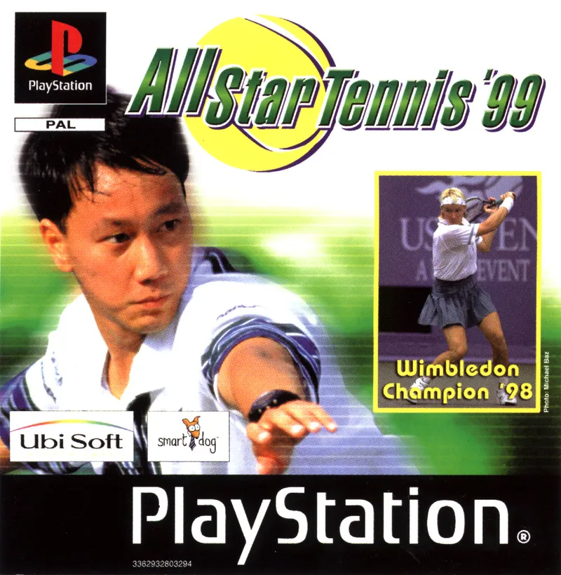 All Star Tennis 99 box art